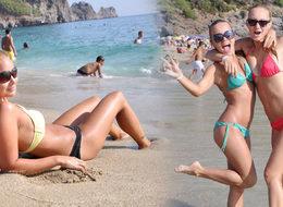 Rus turist tatil için yine Türkiye'yi seçti