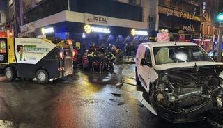 Kayseri'de trafik kazasında 2 kişi yaralandı