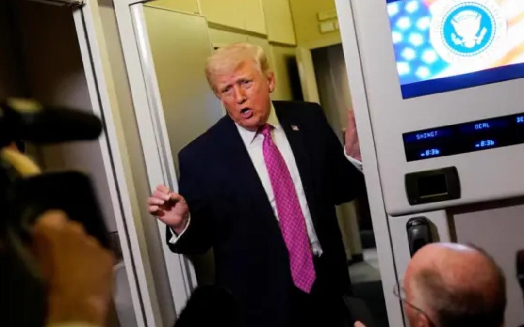 Trump İran da rejim değişikliği yapıldığını söyledi 1