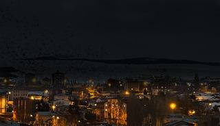 Yer: Ardahan! G&ouml;ky&uuml;z&uuml; bir anda siyaha b&uuml;r&uuml;nd&uuml;