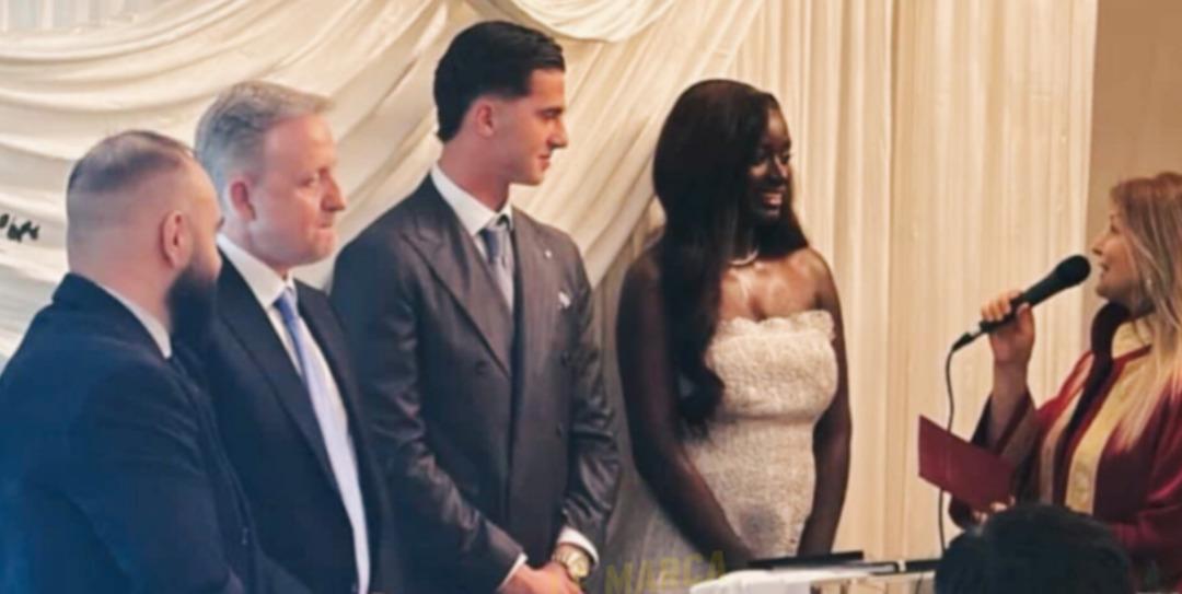 Futbolcu Bertuğ Yıldırım ve Oriana Correia Gomes evlendi! Metehan Baltacı detayı 1