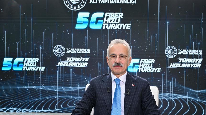 Ulaştırma ve Altyapı Bakanı Abdulkadir Uraloğlu: "1 Nisan 2026'da 81 ilimizde 5G hizmeti kademeli olarak başlamış olacak"