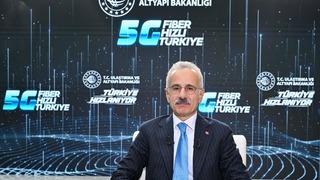 Ulaştırma ve Altyapı Bakanı Abdulkadir Uraloğlu: 1 Nisan 2026'da 81 ilimizde 5G hizmeti kademeli olarak başlamış olacak