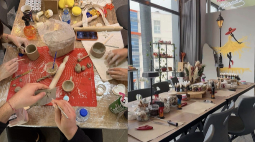 Ankara&rsquo;da &ccedil;ocuklar i&ccedil;in eğlence ve sanat dolu bir hafta sonu: Adalora Studio!