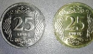 Bir d&ouml;nem herkesin cebinde olan 25 kuruşlar artık altınla yarışıyor