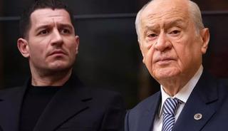 Bah&ccedil;eli'nin hediye ettiği 'bozkurt' tablosu ortaya &ccedil;ıktı!