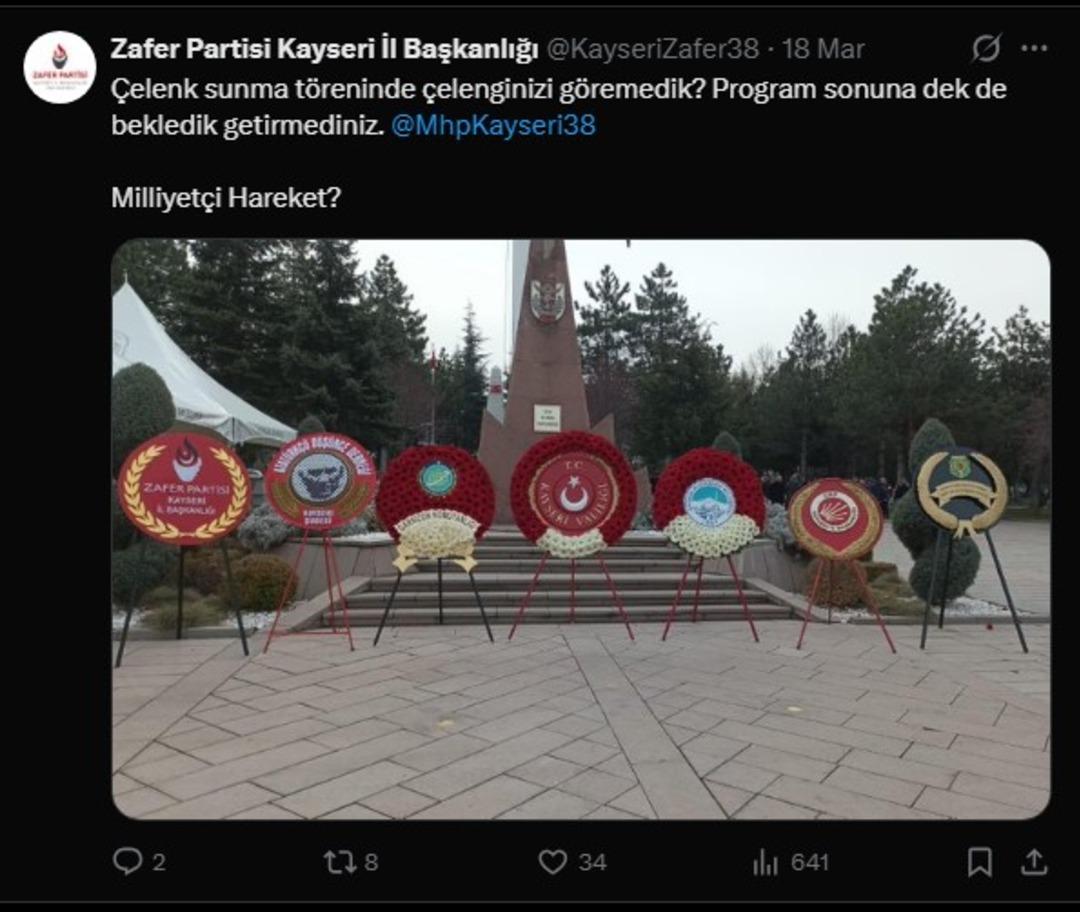 MHP ile Zafer Partisi arasında gerginlik: "Kayseri de gezdirmeyiz" 4