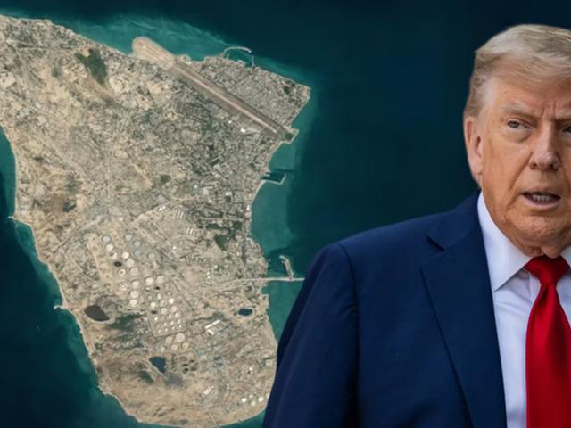 Ağzındaki baklayı &ccedil;ıkardı! Trump g&ouml;z&uuml;n&uuml; para basan adaya dikti