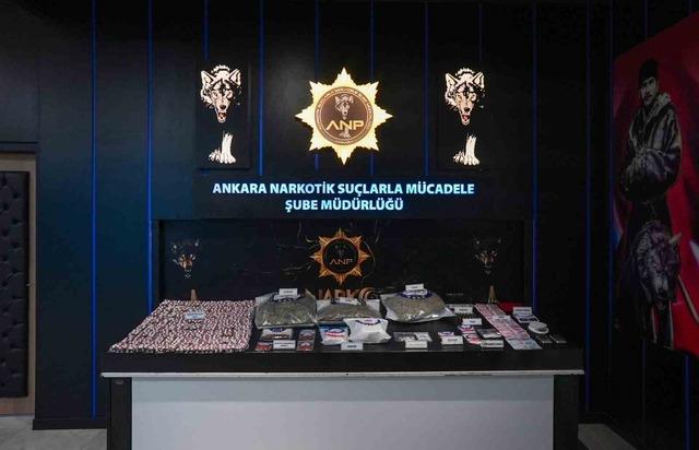 Ankara&rsquo;da uyuşturucu operasyonunda 49 tutuklama 1