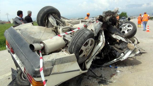 Hatay'da trafik kazası: 1 ölü, 2 yaralı