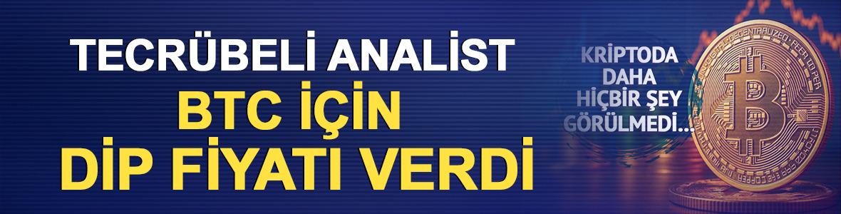 Tecr&uuml;beli analist Bitcoin i&ccedil;in dip fiyatı verdi