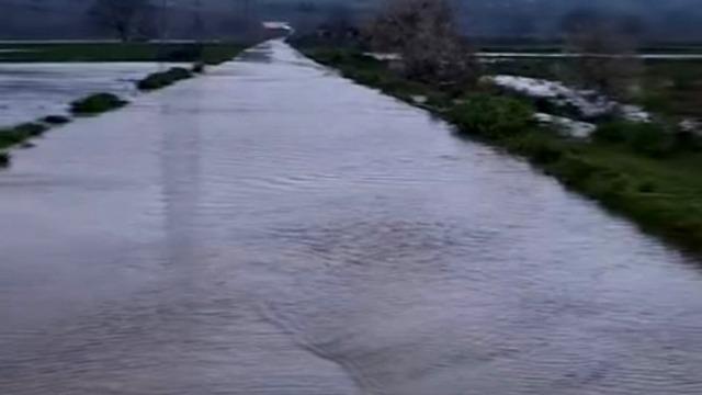 Susurluk Çayı’nda sular yükseldi