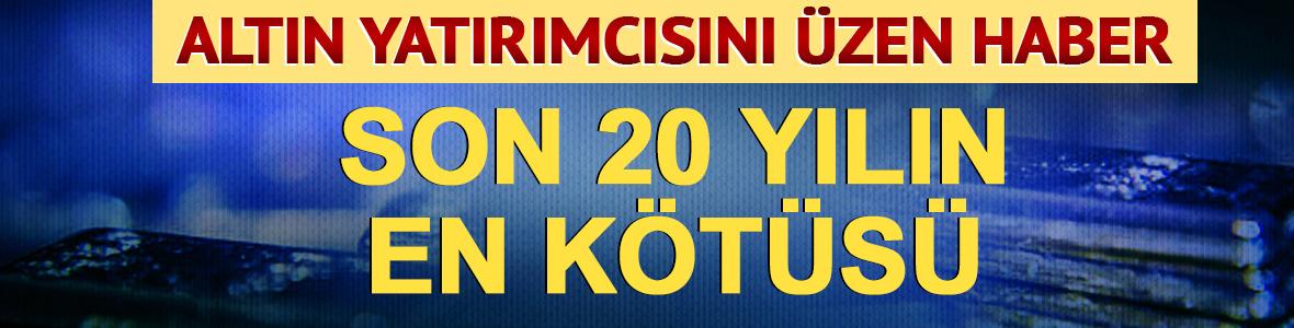 Altın toparlanıyor ama risk s&uuml;r&uuml;yor, 20 yılın en k&ouml;t&uuml; ayı kapıda