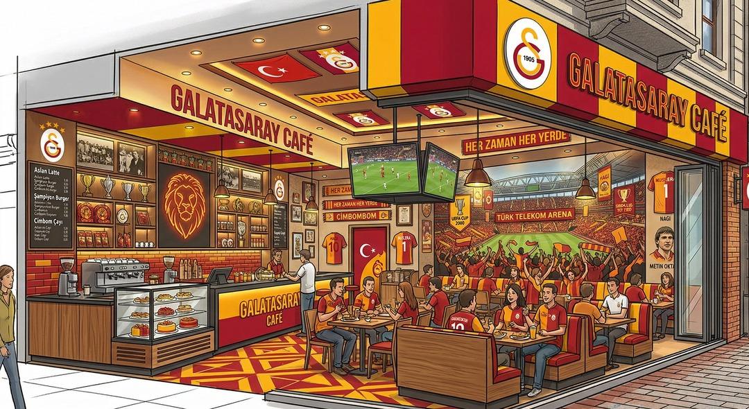 Galatasaray a yeni gelir kapısı! 81 ilde "Cimbom Cafe" d&ouml;nemi başlıyor 1