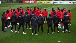 A Milli Takım, Kosova yolculuğu &ouml;ncesi Riva&rsquo;da &ccedil;alıştı