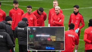 Kosova'da A Milli Takım'a çirkin hareket! Gece gece otelin önünde yapılanlar infial uyandırdı  