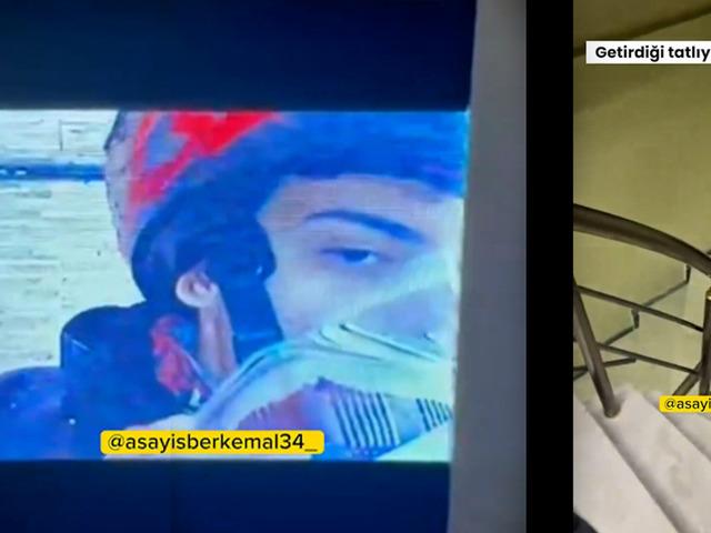 Sosyal medya bu olayı konuşuyor: Kurye siparişi yaladı!