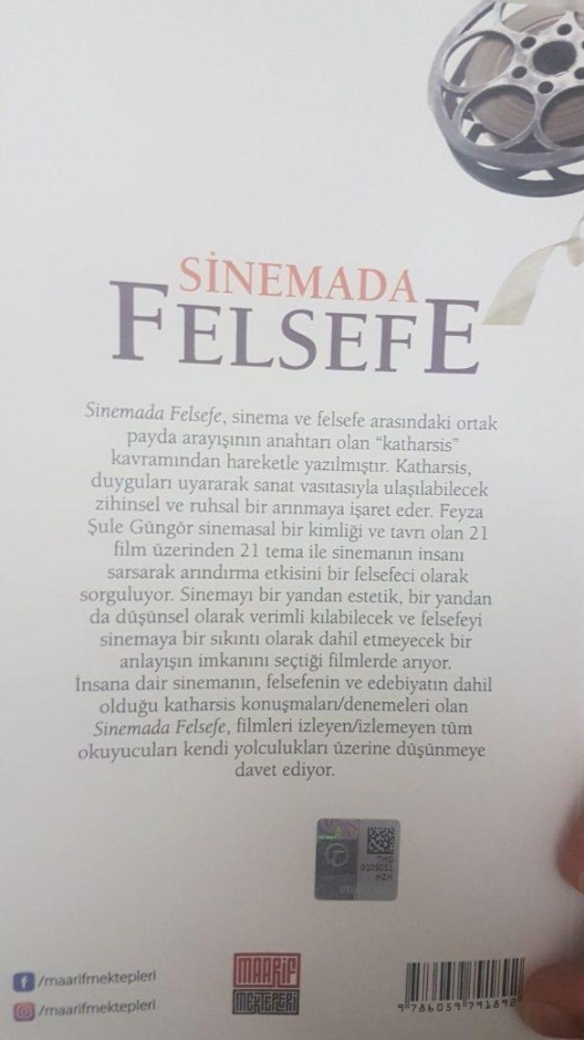 “Sinemada Felsefe” raflarda