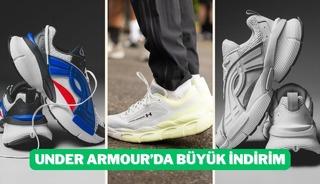 Under Armour ayakkabılarda indirimin son g&uuml;n&uuml;!