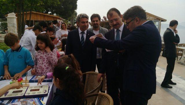 K&ouml;yceğiz&rsquo;de &ouml;ğrenciler akıl oyunları ile yarıştı 4