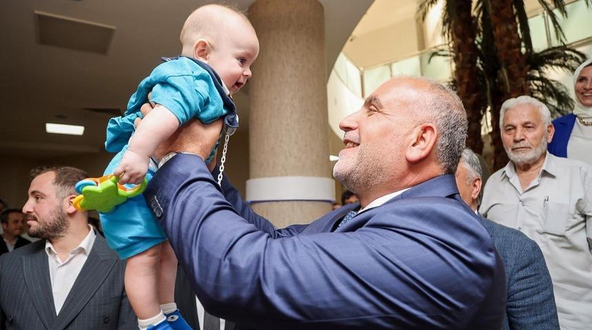 Bu il&ccedil;ede bebek sahibi olan ailelere 6 bin TL destek