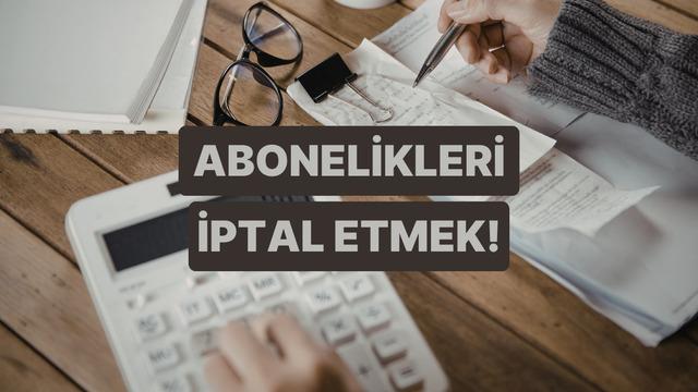 Kullanılmayan Abonelikleri İptal Etmek Yıllık Kazanca Ortalama Ne Kadar Etki Yapar? 