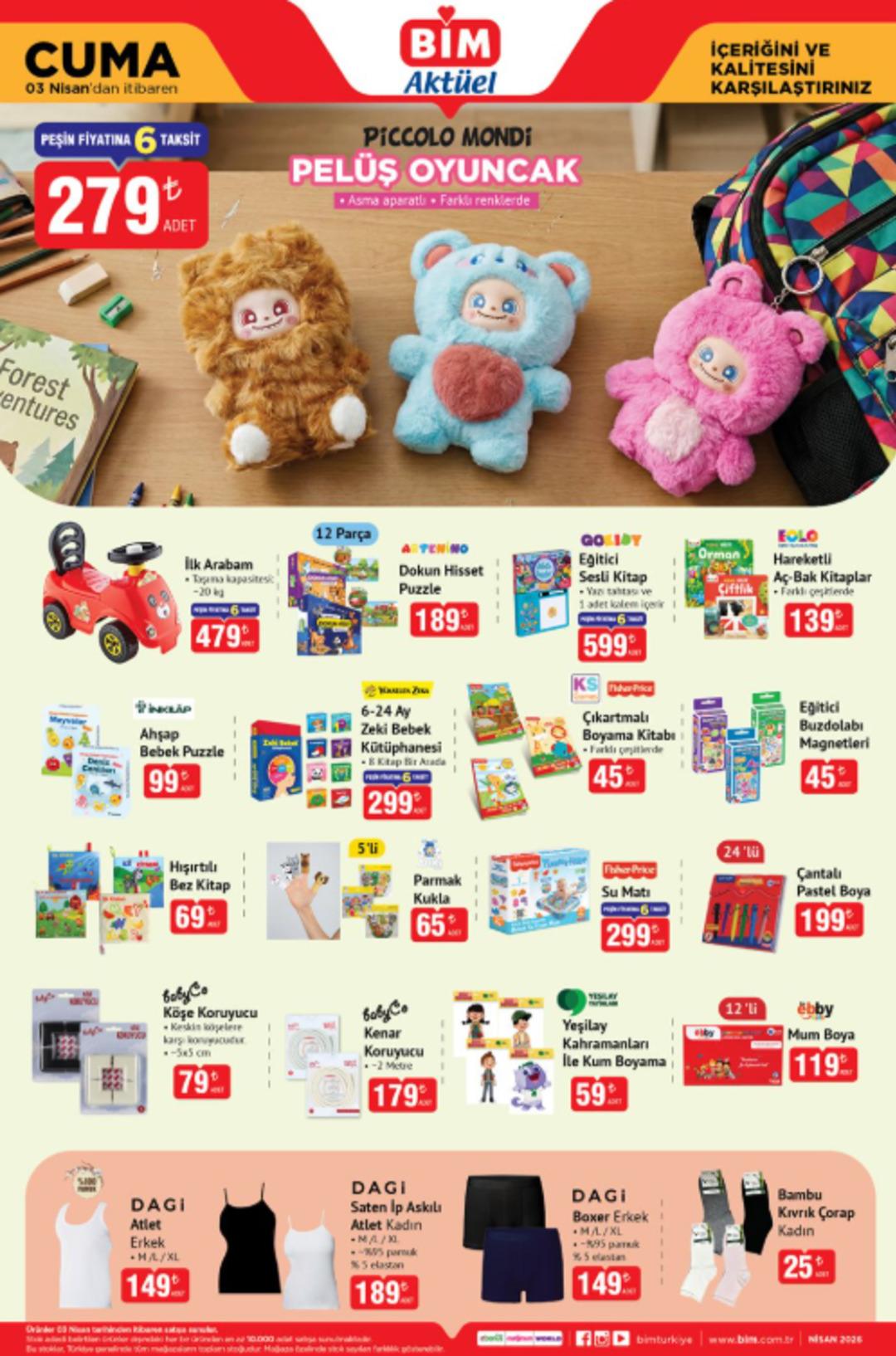 BİM e aksiyon kamerası geliyor! 3 Nisan 2026 BİM katalog yayınlandı! 4