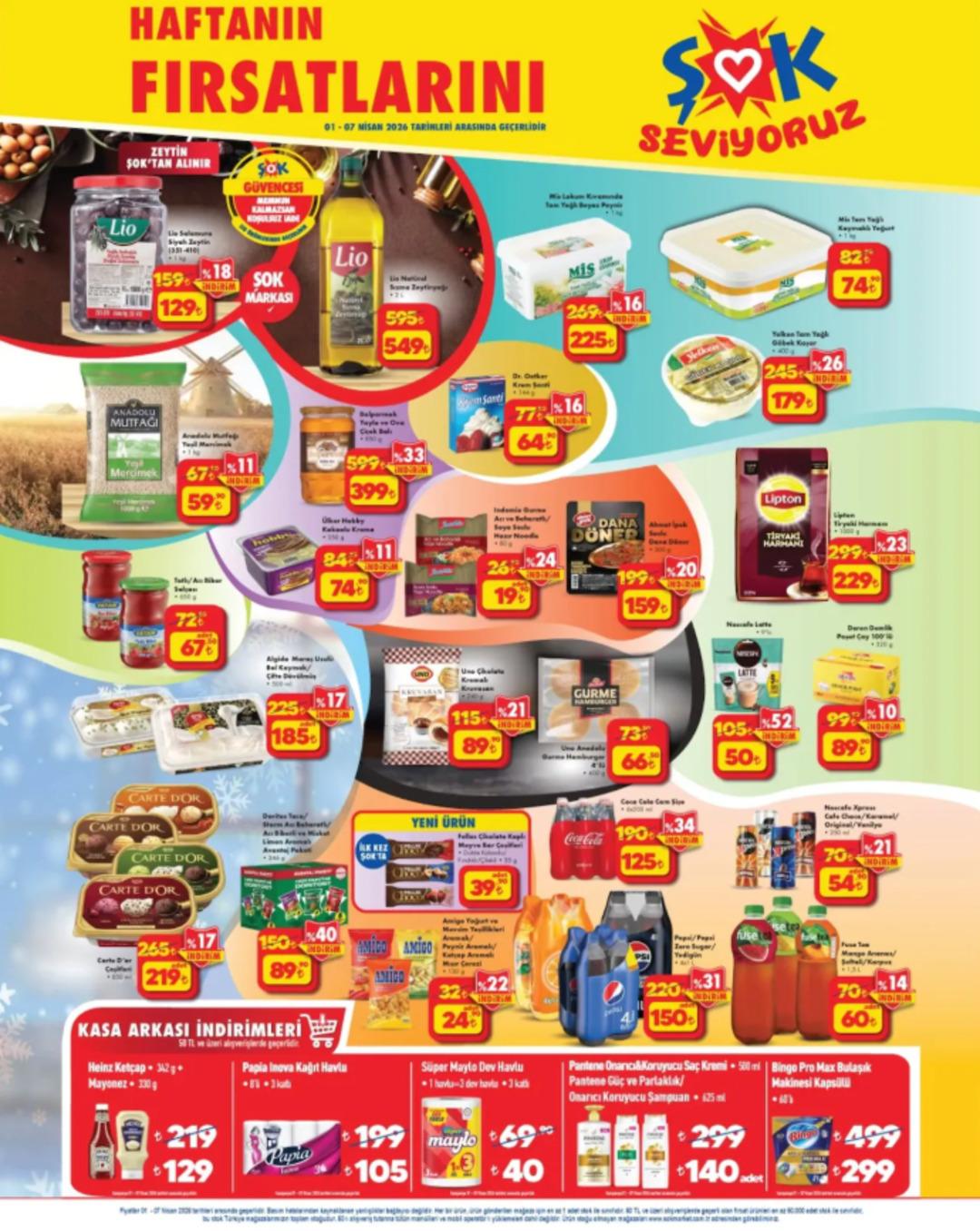 ŞOK a LG televizyon geliyor! 1 Nisan 2026 ŞOK aktüel katalog yayınlandı! 1