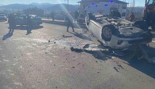 Kahramanmaraş&rsquo;ta trafik kazası: 2 yaralı