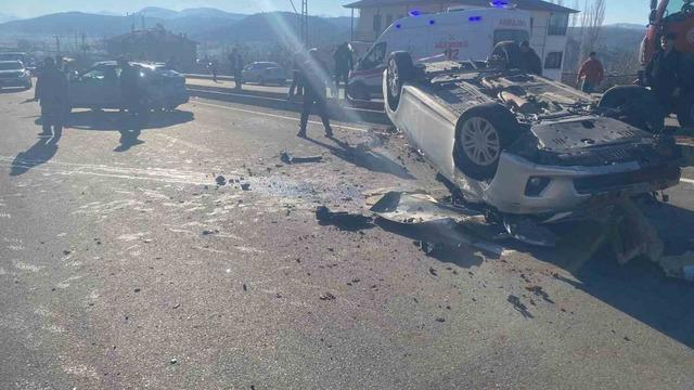 Kahramanmaraş’ta trafik kazası: 2 yaralı