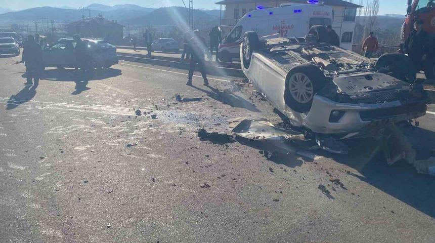 Kahramanmaraş&rsquo;ta trafik kazası: 2 yaralı