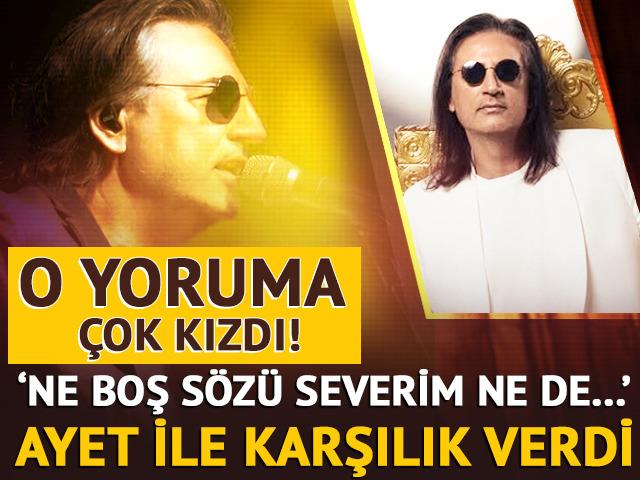 Şarkıcı &Ccedil;elik o yoruma &ccedil;ok kızdı! 'Ne boş s&ouml;z&uuml; severim ne de....' Ayet ile karşılık verdi