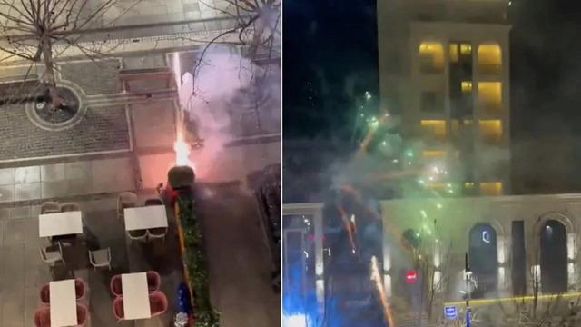 Kosova-Türkiye maçı öncesi gözaltı kararı! Otele havai fişekler atmışlardı...