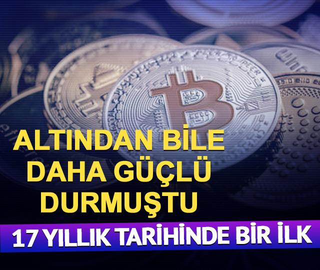 Bitcoin'in 17 yıllık tarihinde bir ilk! Gerçekleşirse yer yerinden oynayacak