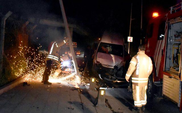 Kuzguncuk'ta trafik kazası: 5 yaralı