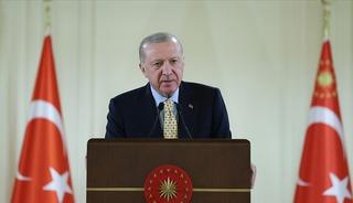 Cumhurbaşkanı Erdoğan, A Milli Futbol Takımı'nı tebrik etti