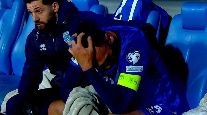 SON DAKİKA | Tarihi gecede b&uuml;y&uuml;k dram! T&uuml;rkiye D&uuml;nya Kupası'na u&ccedil;tu, Vedat Muriqi g&ouml;zyaşlarına boğuldu...