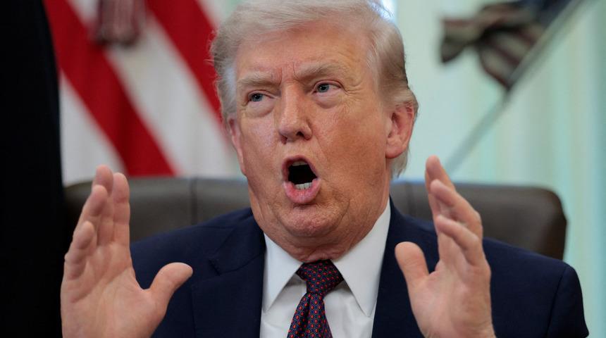 Trump'tan H&uuml;rm&uuml;z Boğazı tehdidi: "İran'ı yery&uuml;z&uuml;nden sileriz"