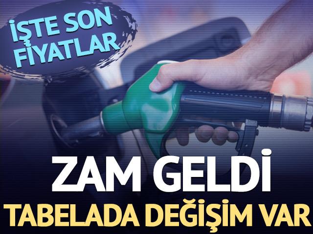 Zam geldi: Tabelada değişim var! İşte son fiyatlar