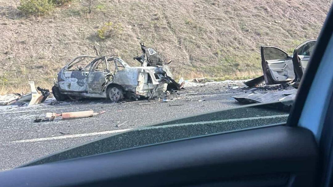 Ankara Kuzey &Ccedil;evre Yolu nda kaza! 5 kişi hayatını kaybetti 2