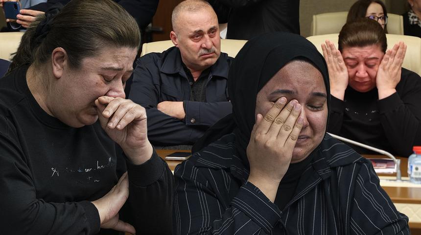 TBMM'de b&uuml;y&uuml;k isyan! Mağdur aileler g&ouml;zyaşlarına boğuldu