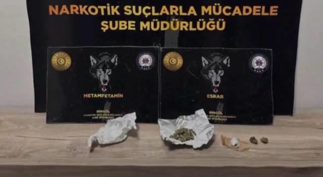 Bingöl’de uyuşturucuyla mücadele: 1 tutuklama 1