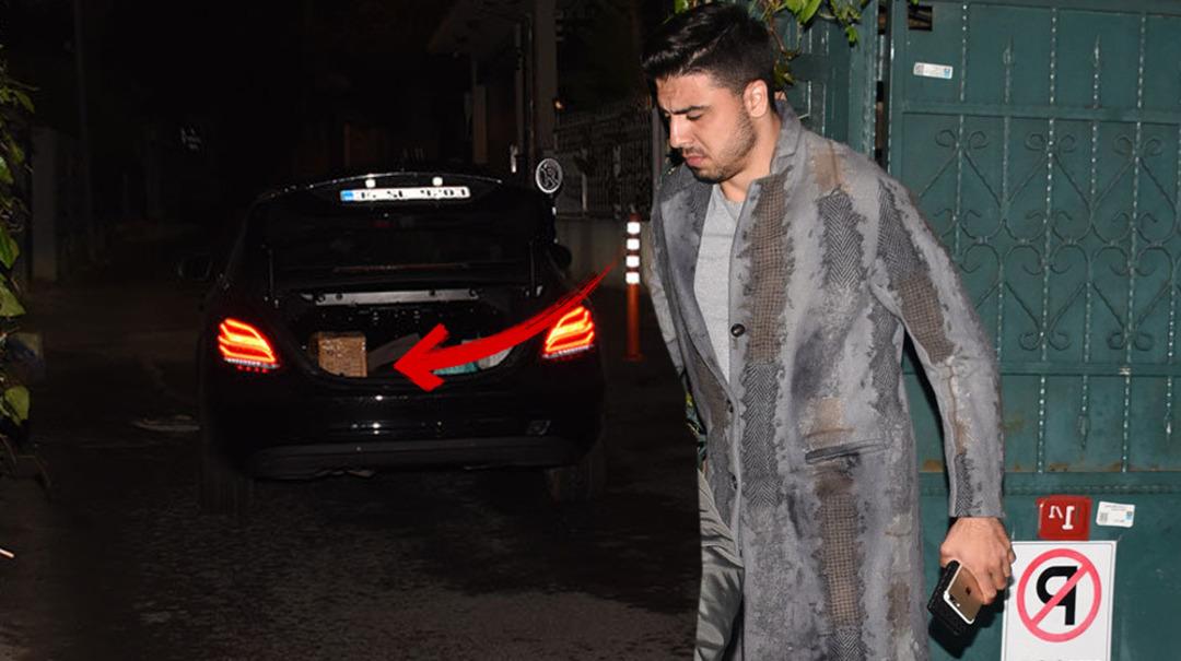 Ozan Tufan sevgilisini bırakıp bagaja saklanmaya kalktı!
