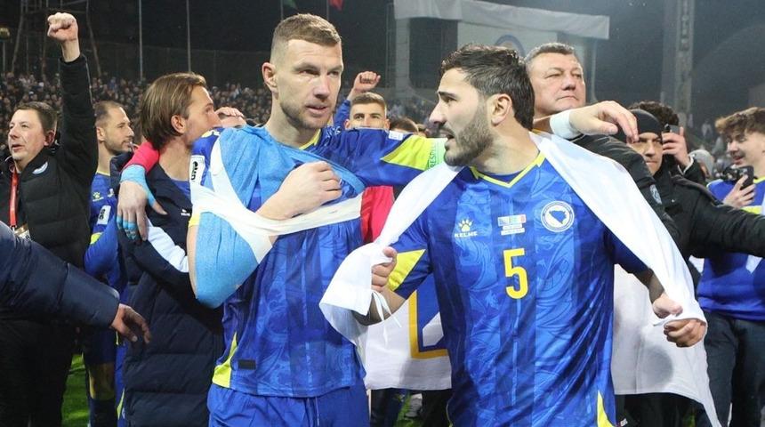 Herkes onu konuştu! &Uuml;lkesinde kahraman ilan edildi: Dzeko'nun son hali olay oldu