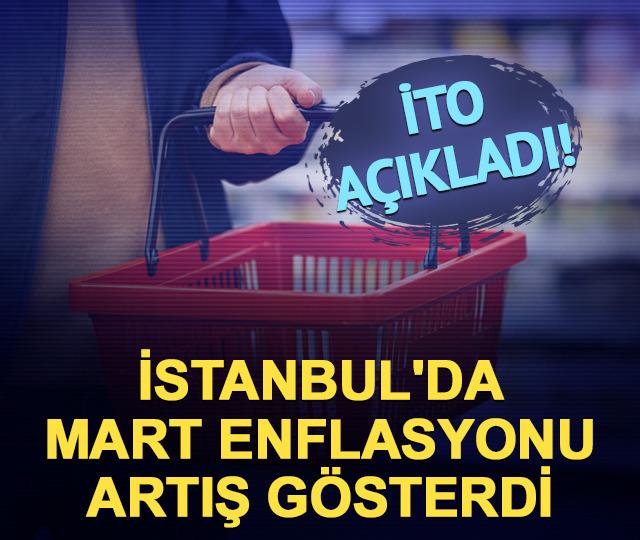 İstanbul'da mart enflasyonu y&uuml;zde 2,97 artış g&ouml;sterdi