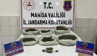 Manisa&rsquo;da jandarmadan uyuşturucuya darbe