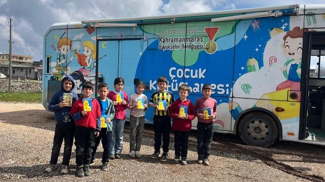 Kahramanmaraş’ta mobil kütüphane