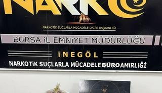 İneg&ouml;l&rsquo;de uyuşturucu taciri tutuklandı