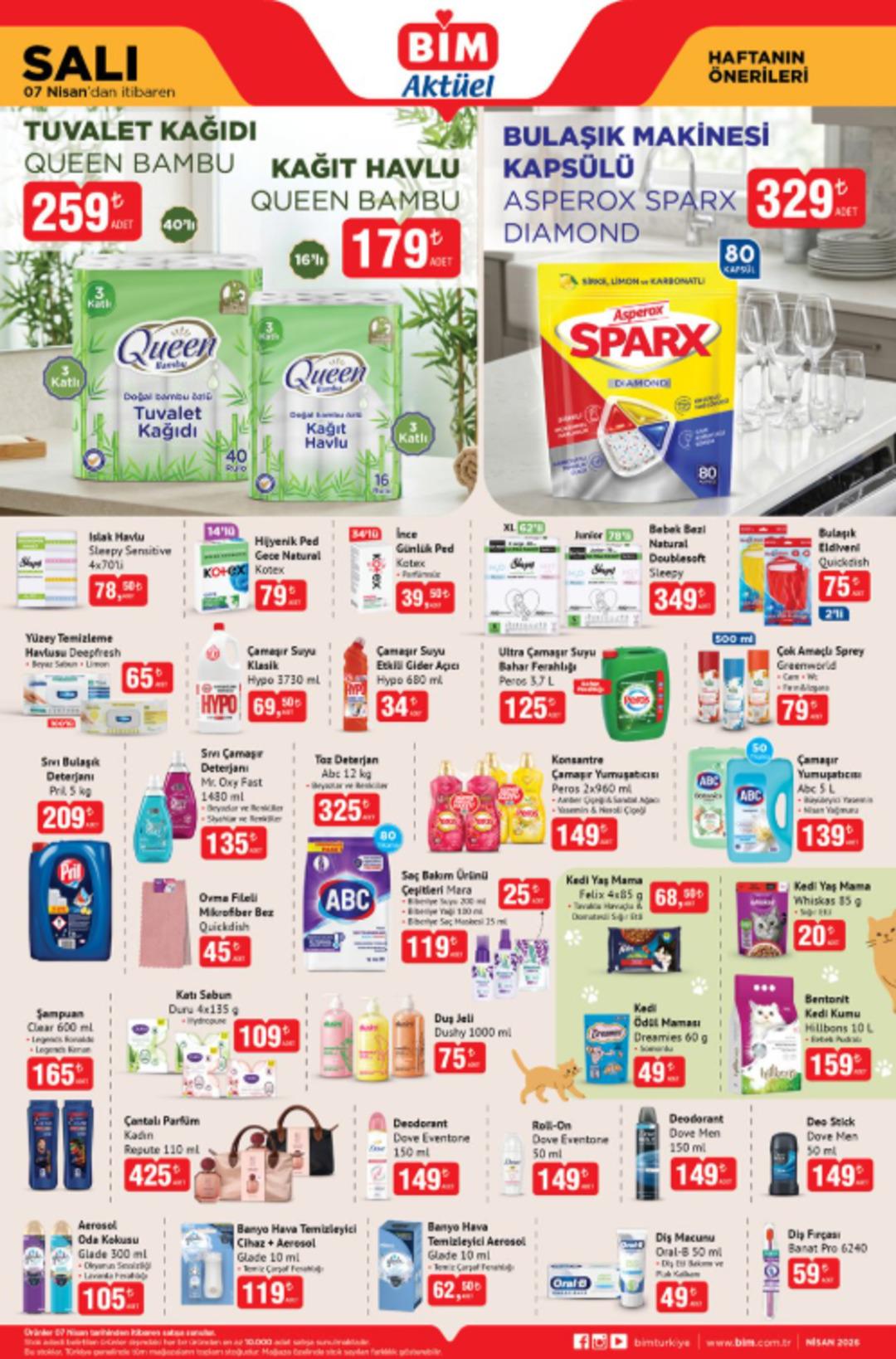7 Nisan 2026 BİM Aktüel Haftanın Önerileri kataloğu yayınlandı!  3