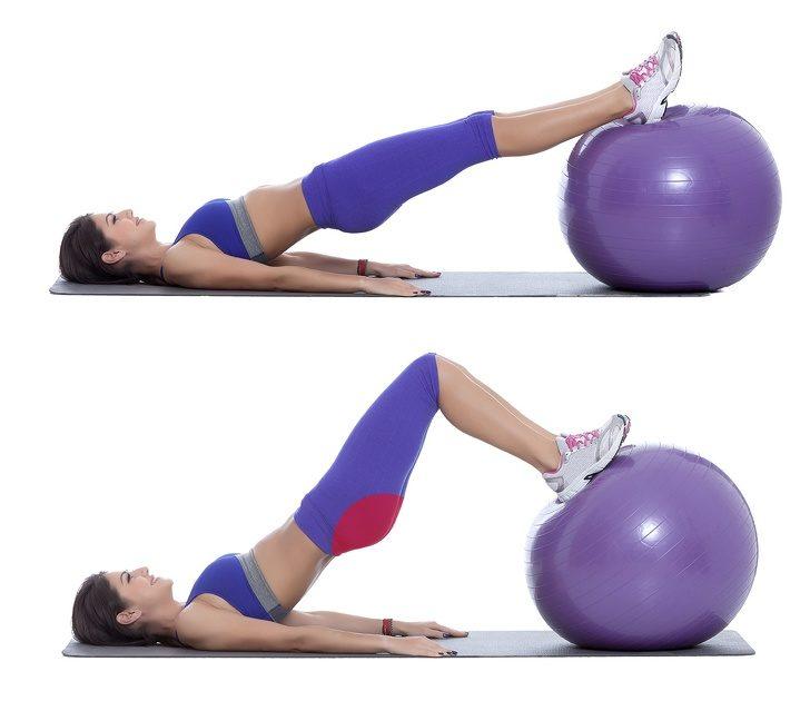  Pilates topuyla egzersiz